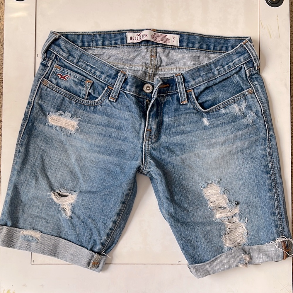Hollister Blue Jean Shorts for Women
